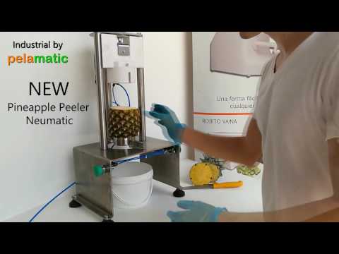 Video: Pineapple Peeler Neumática en funcionamiento