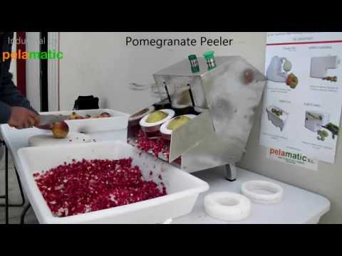 Video: Pomegranate Peeler desgranando una granada en 30 segundos