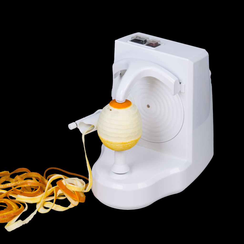 Robito Electric Orange Peeler compacto blanco