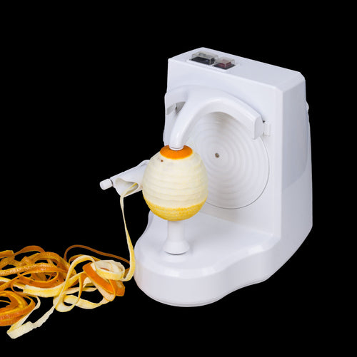 Robito Electric Orange Peeler compacto blanco